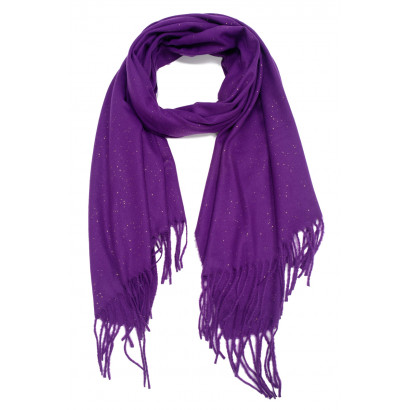 FOULARD AVEC GOUTTES IMPRIMES OR