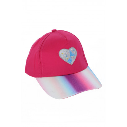 CAP TIE AND DYE WITH A FAIRY AND HEART