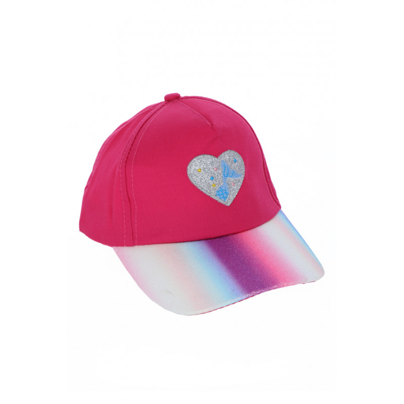 CAP TIE AND DYE WITH A FAIRY AND HEART