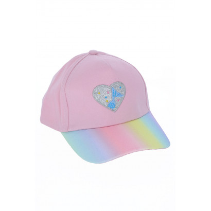 CAP TIE AND DYE WITH A FAIRY AND HEART