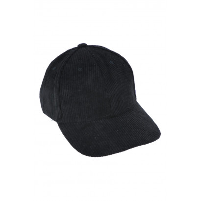 CAP SOLID COLOR WITH CORDUROY