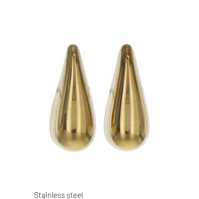 STEEL EARRING DROP SHAPE