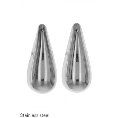 STEEL EARRING DROP SHAPE