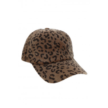 CAP WITH ANIMAL PATTERN