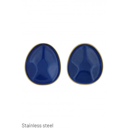 CIRCULAR STEEL EARRING