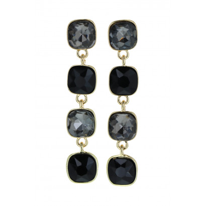 PENDANT EARRING WITH CRYSTAL STONE