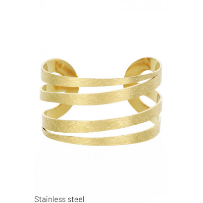 STALL STRAKKE ARMBAND MET GEOMETRISCHE VORM