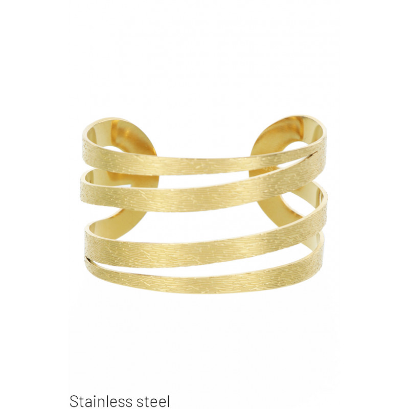 STALL STRAKKE ARMBAND MET GEOMETRISCHE VORM