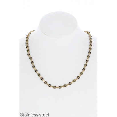 COLLIER MULTI PERLES EN...