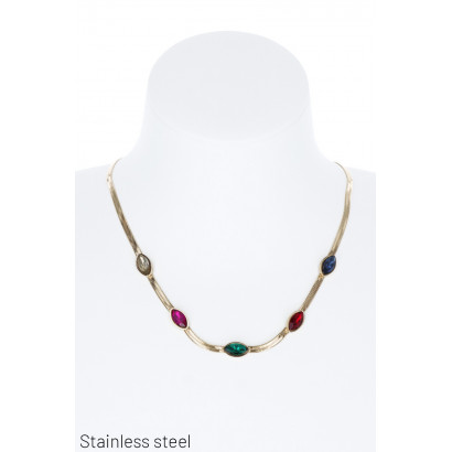 STAINLESS NECKLACE MULTI...