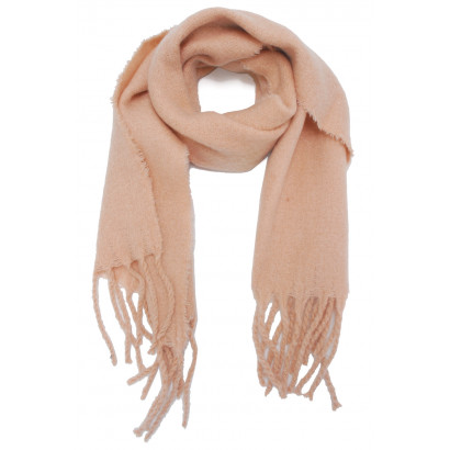 WINTER SCARF WITH FRINGES