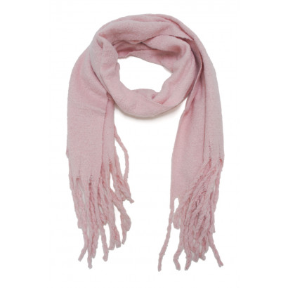 WINTER SCARF WITH FRINGES