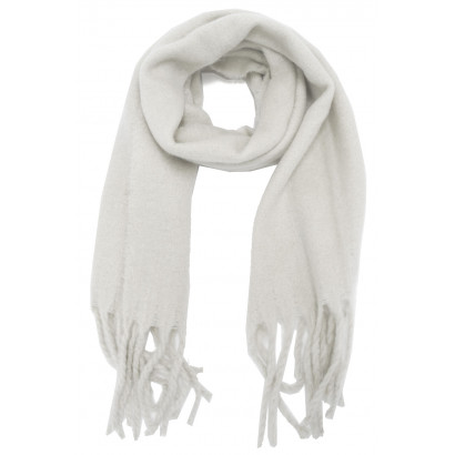 WINTER SCARF WITH FRINGES