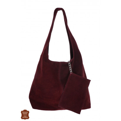 SUEDE SHOPPING BAG