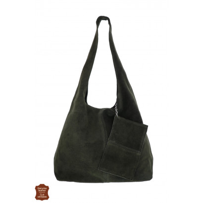 SUEDE SHOPPING BAG