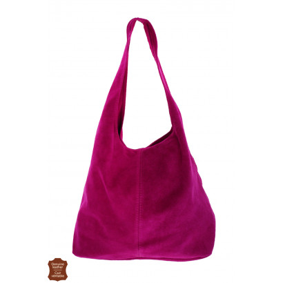 SUEDE SHOPPING BAG