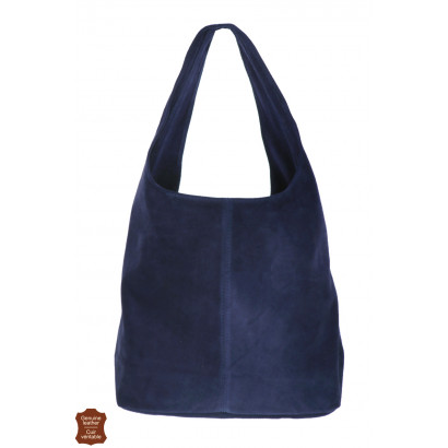 SUEDE SHOPPING BAG