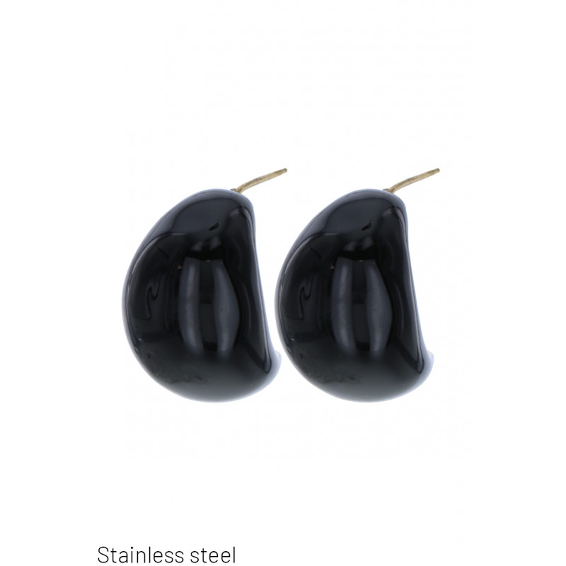 STEEL EARRING DROP SHAPE