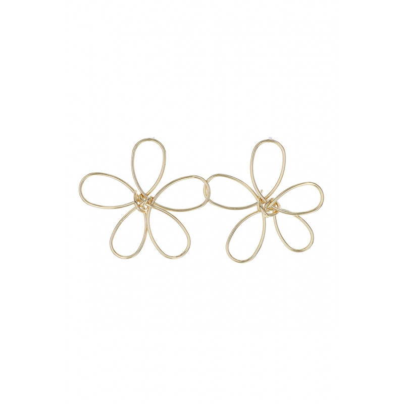 EARRINGS FLOWER SHAPE