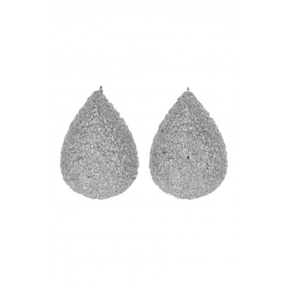 BOUCLES D'OREILLES, RÉSINE EN FORME DE GOUTTE