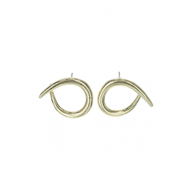 BOUCLES D'OREILLES FORME OVALE