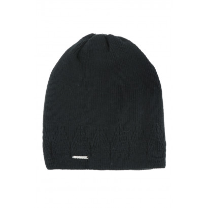 KNITTED HAT SOLID COLOR