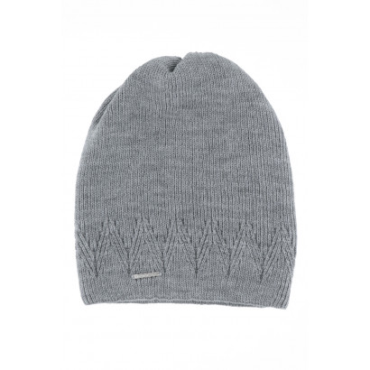 KNITTED HAT SOLID COLOR