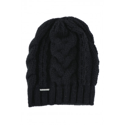 GORRO DE TEJIDO DE TRENZAS