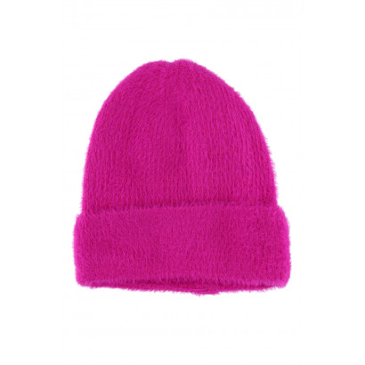 KNITTED HAT SOLID COLOR