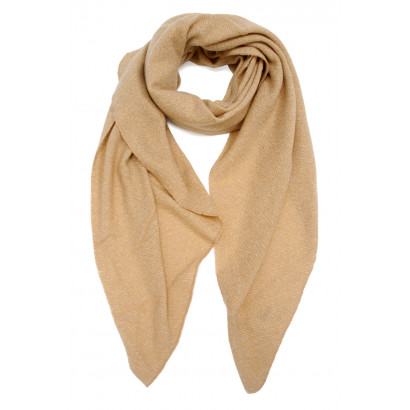 WOVEN WINTER SCARF, SOLID COLOR WITH LUREX