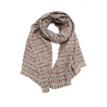 WINTER CHECK SCARF