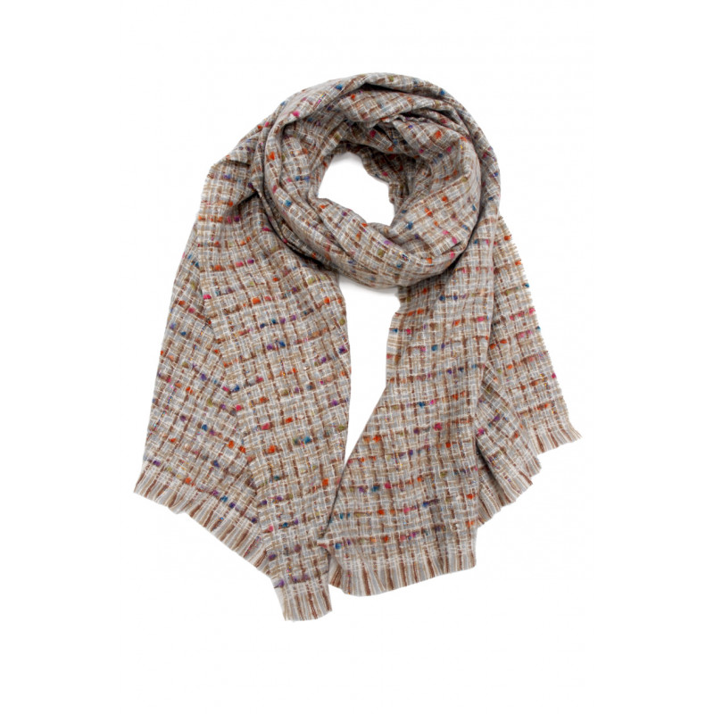 WINTER CHECK SCARF