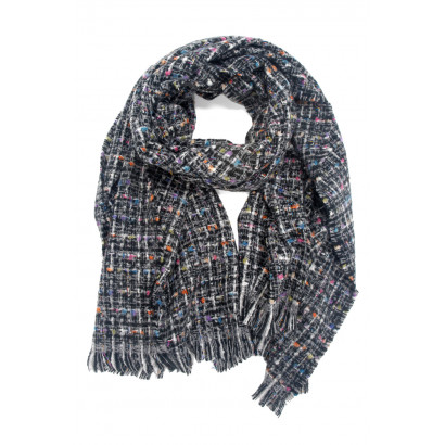 WINTER CHECK SCARF