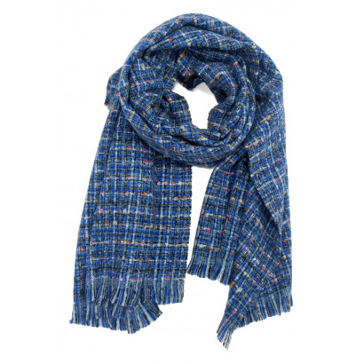 WINTER CHECK SCARF