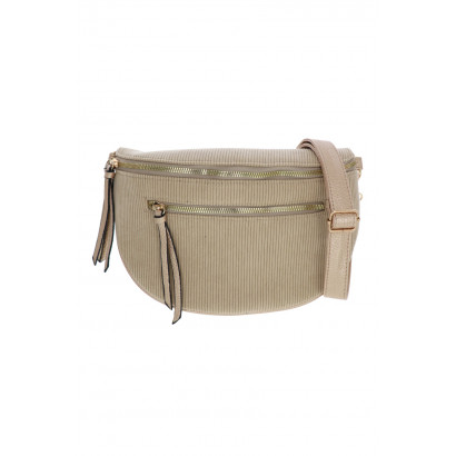 WAIST BAG IN SOLID COLOR WITH FRONT POCKET