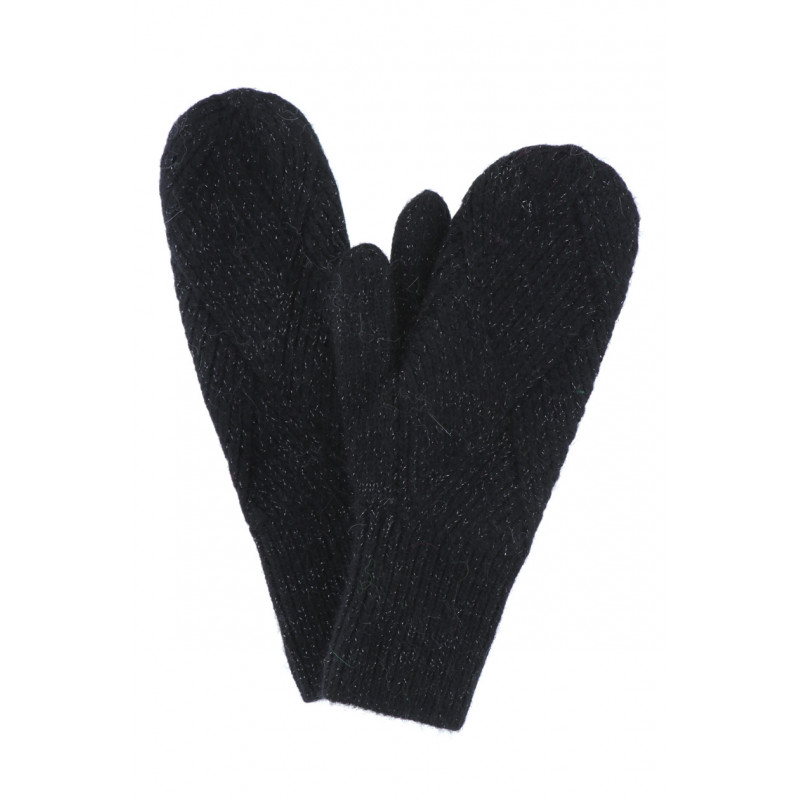 KNITTED MITTEN WITH LUREX