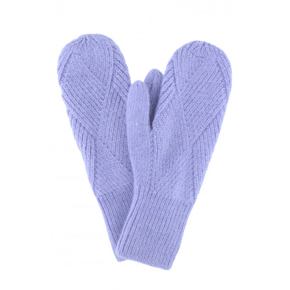 KNITTED MITTEN WITH LUREX