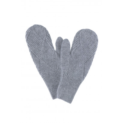 KNITTED MITTEN WITH LUREX