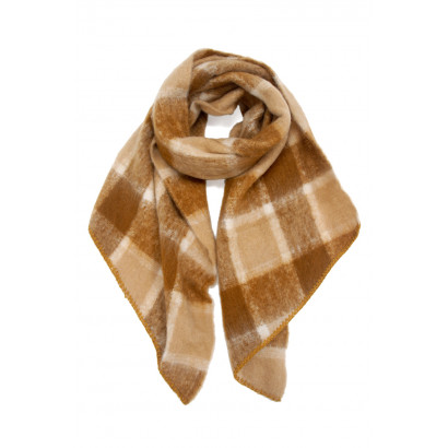 WINTER CHECK SCARF