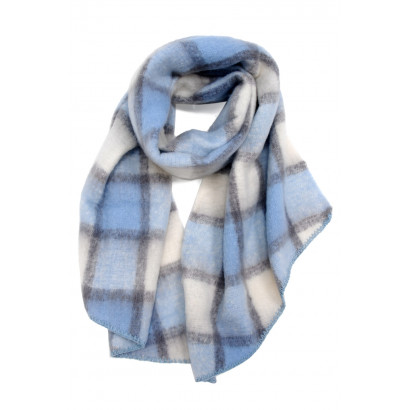 WINTER CHECK SCARF