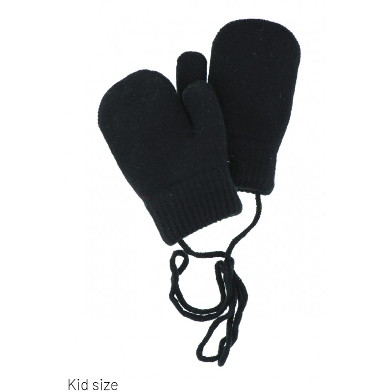 KIDS MITTENS IN SOLID COLOR