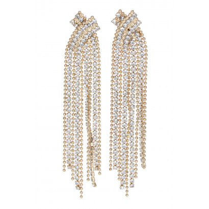 EARRINGS CHAIN FRINGES,...