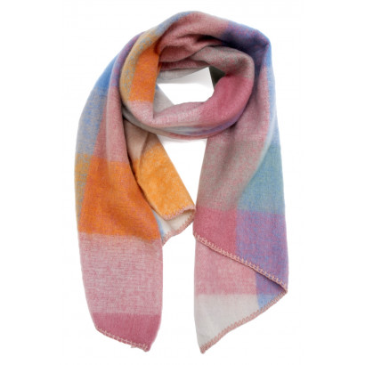 KNITTED SCARF MULTICOLOR