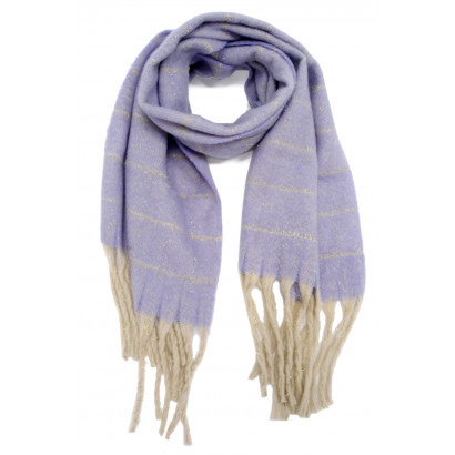 WINTER SCARF WITH LUREX