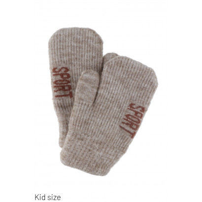 KIDS KNITTED MITTEN: SPORT