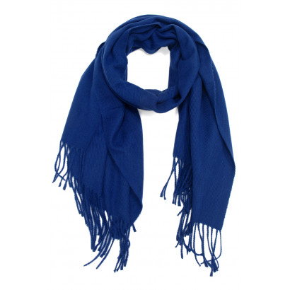 WINTER SCARF WITH FRINGES