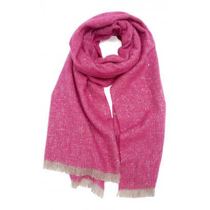 WINTER SCARF WITH LUREX