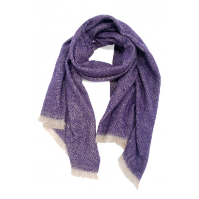 WINTER SCARF WITH LUREX