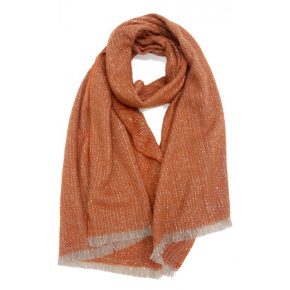 WINTER SCARF WITH LUREX