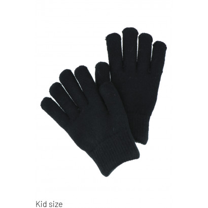 KNITTED GLOVES SOLID COLOR